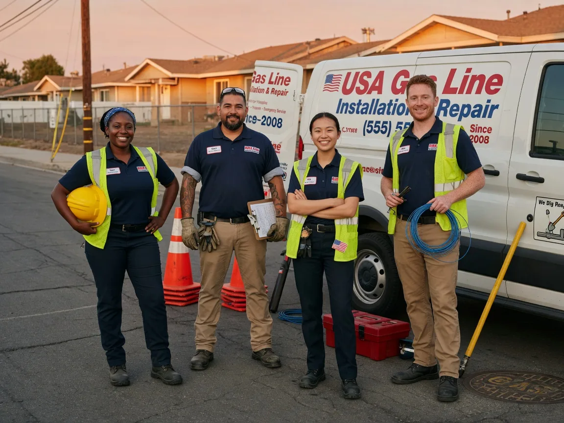 Gas Line Installation company in Milburn, OK